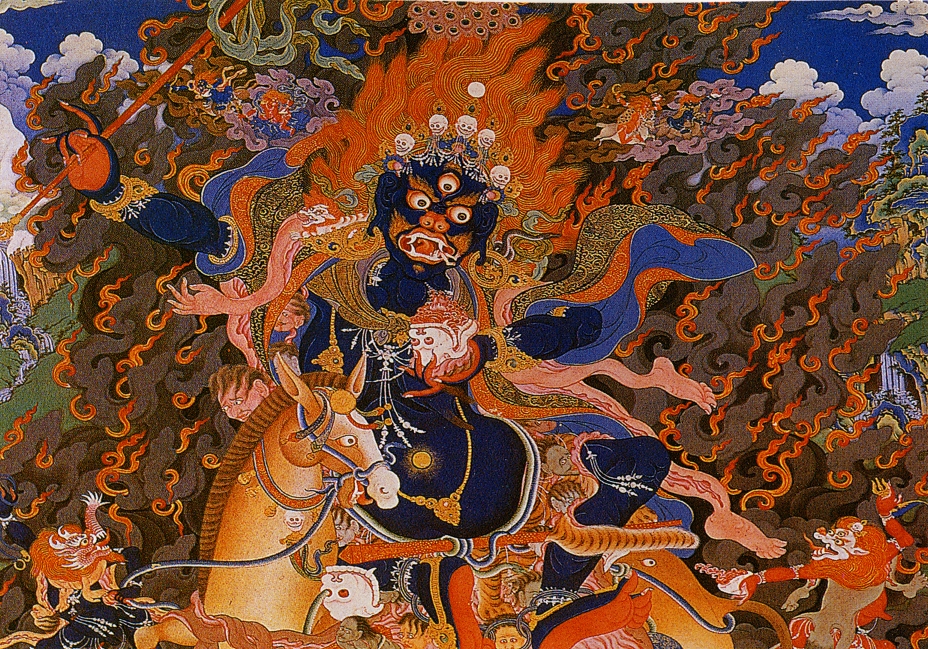 Goddess Palden Lhamo, Image Credit - Wikipedia Commons